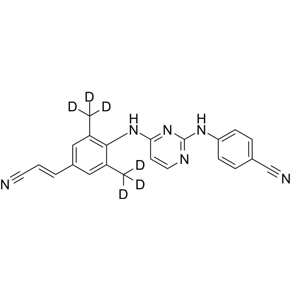 Rilpivirine-d6 (rilpivirine d6) 1312424-26-2